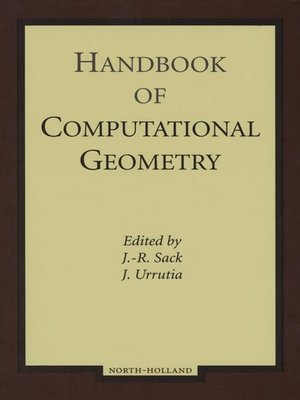 cover image of Handbook of Computational Geometry